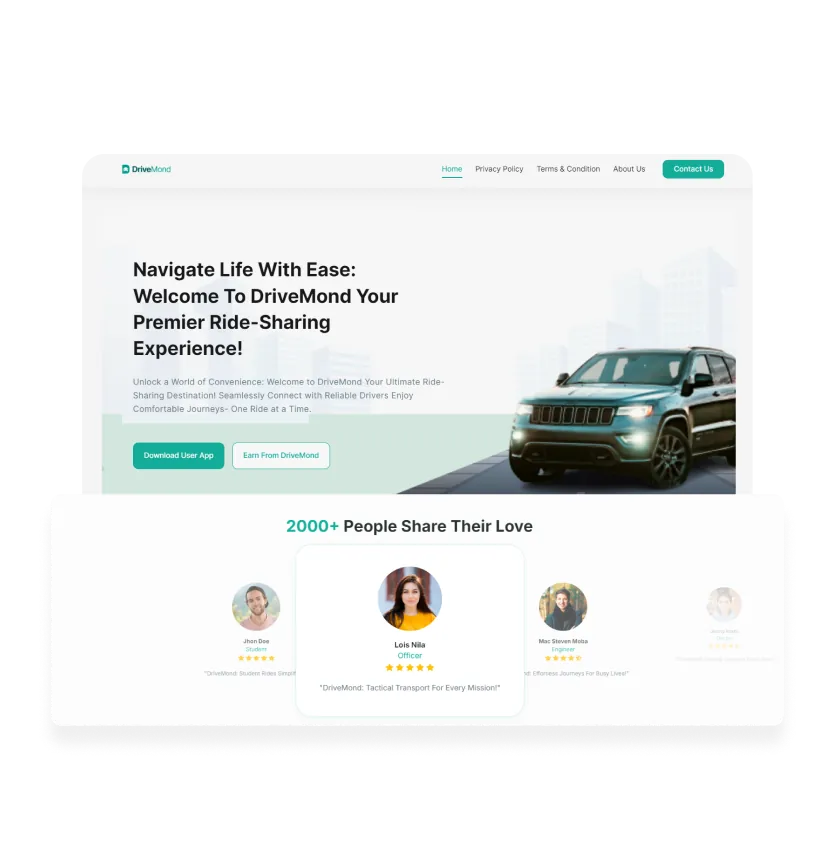 Site comercial de entrega de encomendas