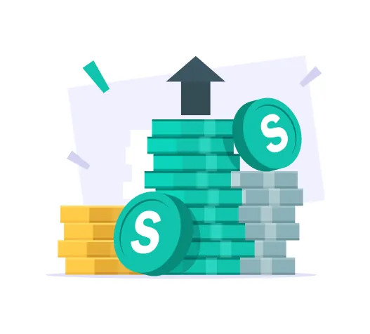 Modelo de receita de aumento de preços